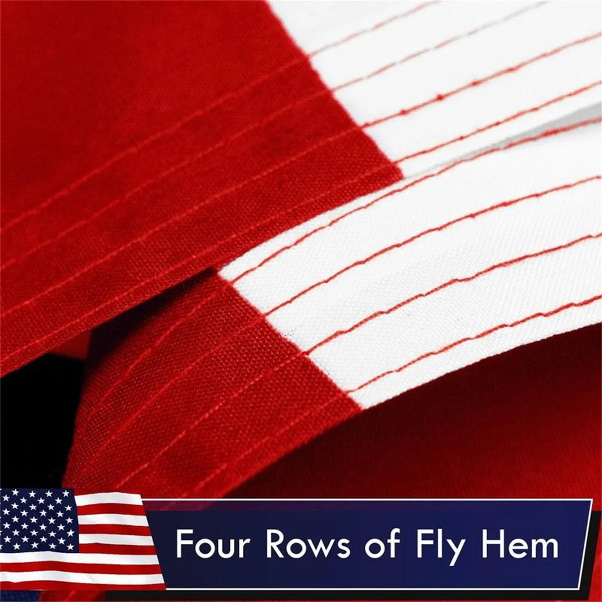 American Flag 3x5 Ft 75D Printed Polyester for Outdoor Indoor Decoration with Brass Grommets Heavy Duty Fade Resistant