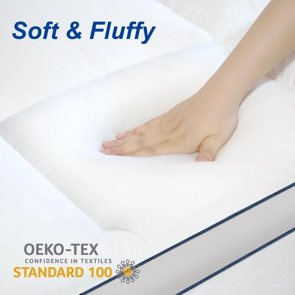 Luxurious Plush Pillow Top Mattress with Deep Sleep Technology, 8-23 Inch - White