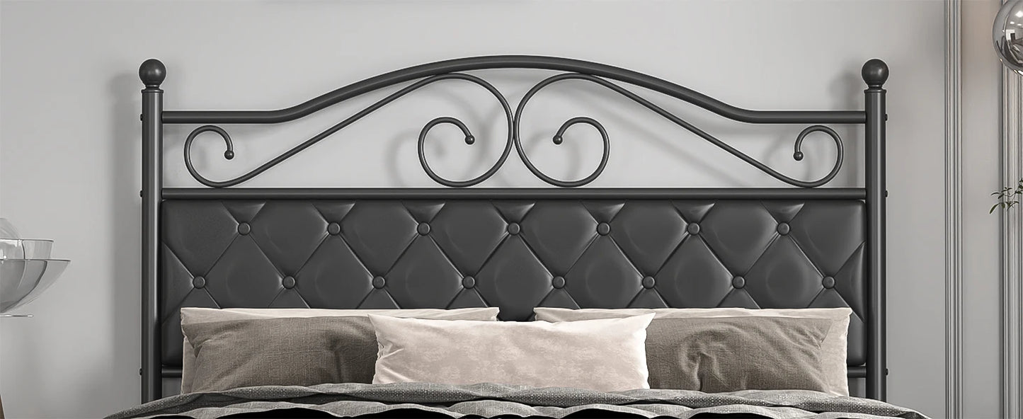 Upholstered Headboard for Full Size Bed Frame, Queen Size Bed Frame, Headboard Only