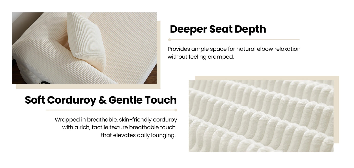 79’’ Folding Convertible Sofa Bed Corduroy Upholstered Boneless Couch, Loveseat Sleeper Floor Sofa for Living Room Bedroom