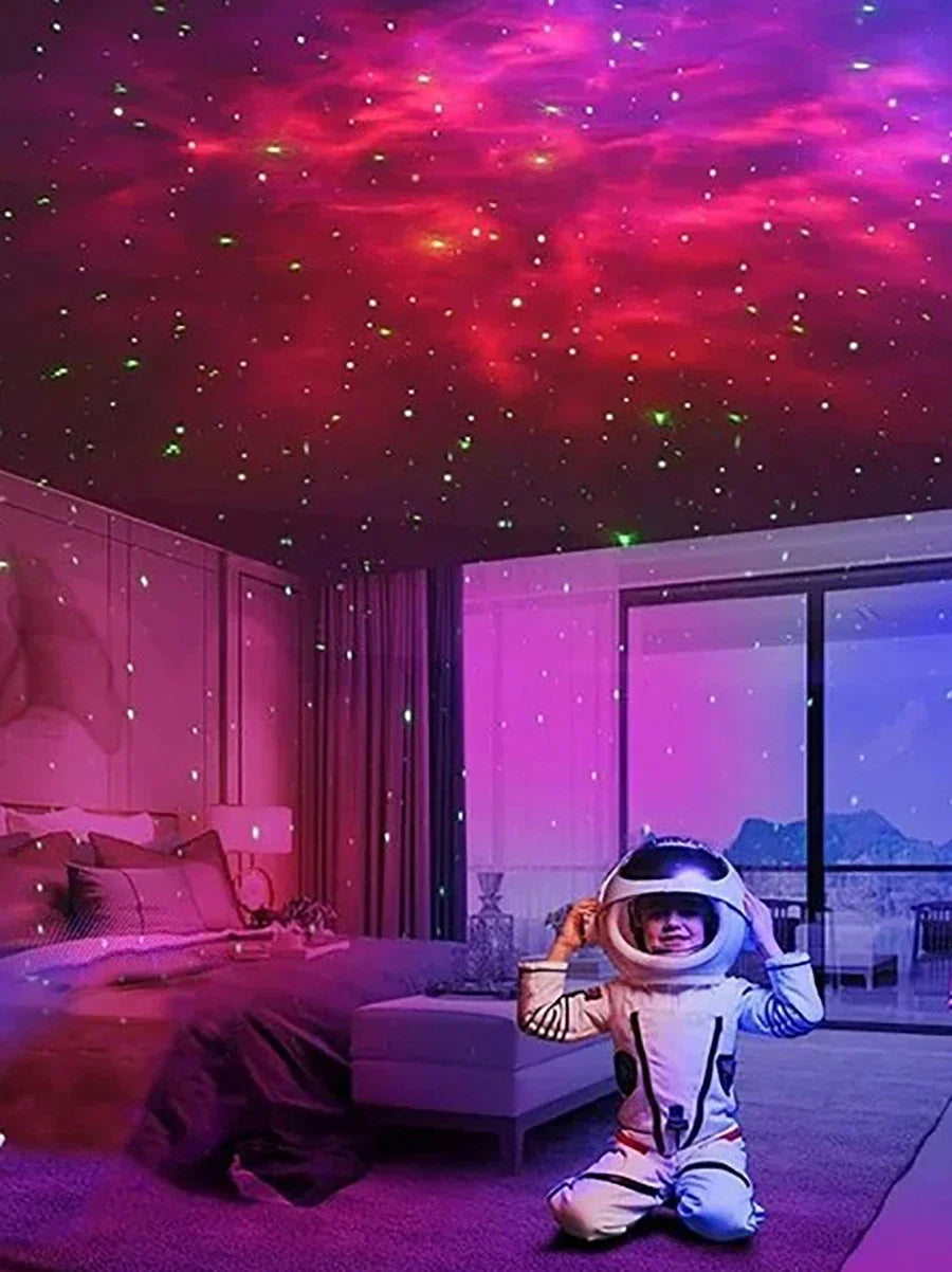Kids Star Projector Night Light with Remote Control 360°Adjustable Design Astronaut Nebula Galaxy Lighting for Children Adults