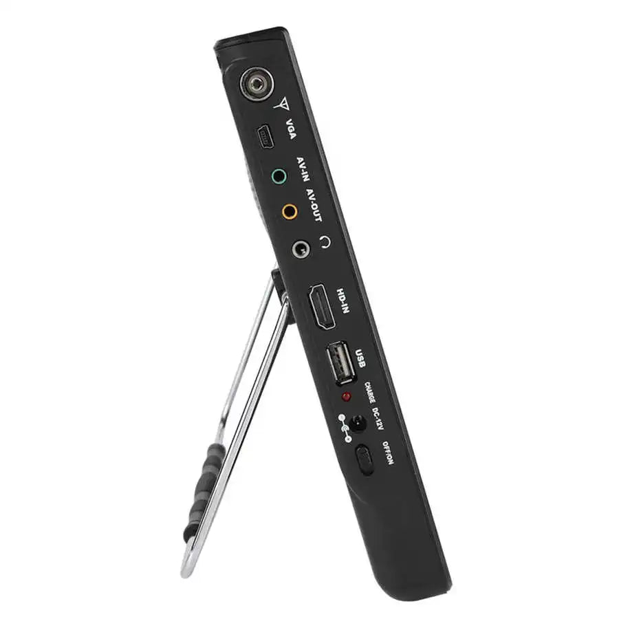LEADSTAR 12‑inch Portable Digital TV 1080P 16:9 LED Handheld Mini Digital TV Television Player for Home Outdoor Car Video Player