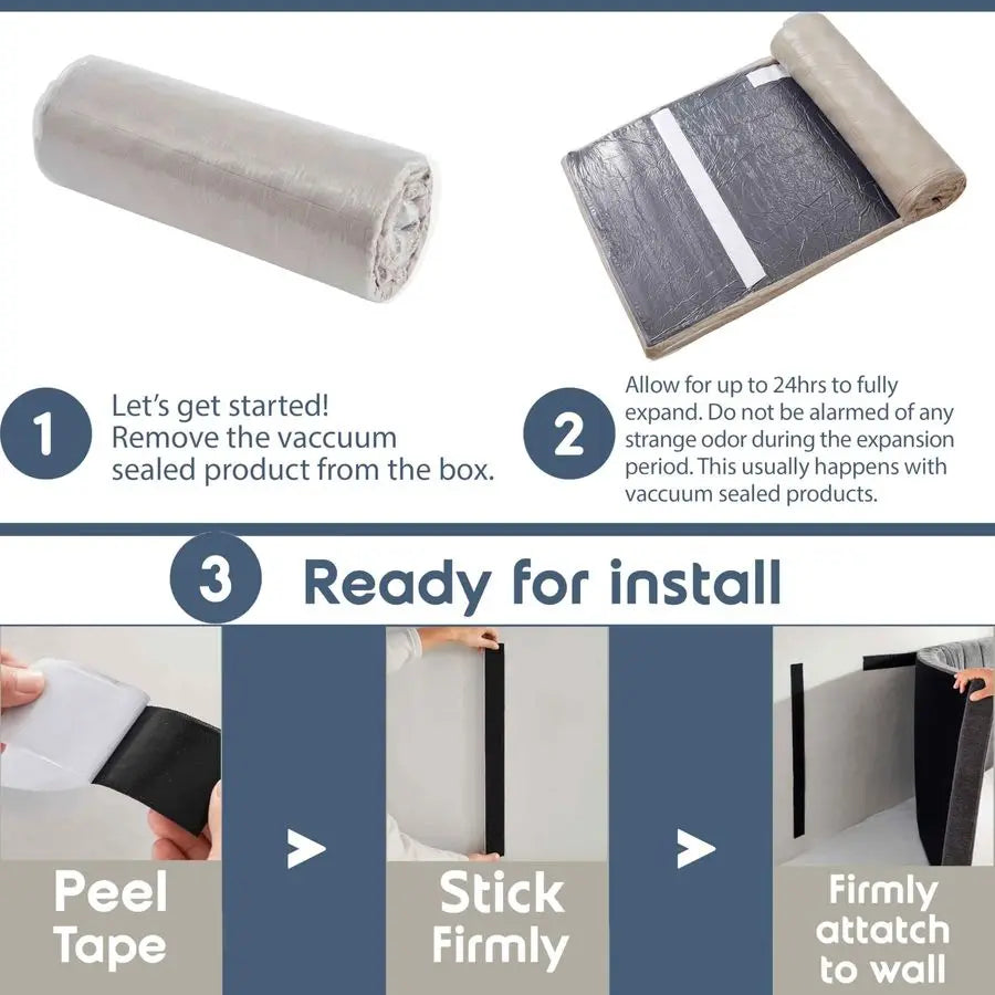 Upholstered Twin Headboard Easy Assemble Channel Stitched Headboard Twin Size Wall Mounted Headboards with 3D Soundproof Wall Pa