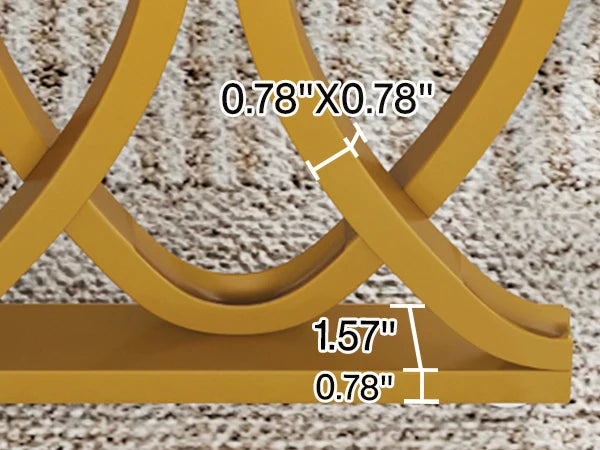 Tribesigns Modern Office Desk, 70.9" Wooden Computer Desk,Executive Desk with Gold Metal Legs, Large Workstation Home Office