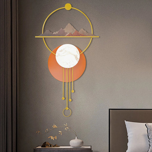 66*119.4cm Iron Wall Decor Hanging Ornaments,Wall Decor, Metal Wall Decor, Metal Wall Art