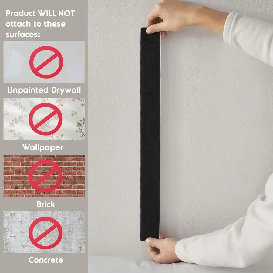 Upholstered Twin Headboard Easy Assemble Channel Stitched Headboard Twin Size Wall Mounted Headboards with 3D Soundproof Wall Pa