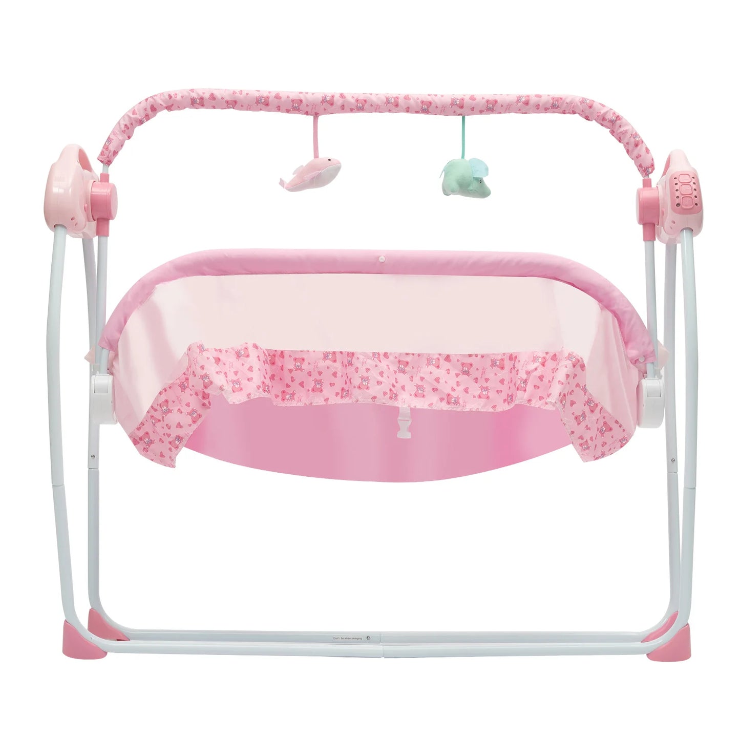 Cradle Swing Sleeping Bed Auto Rocking Chair Bed Swing 5 Speed Stand Baskets Musical Sleeping Basket 0-18 Months