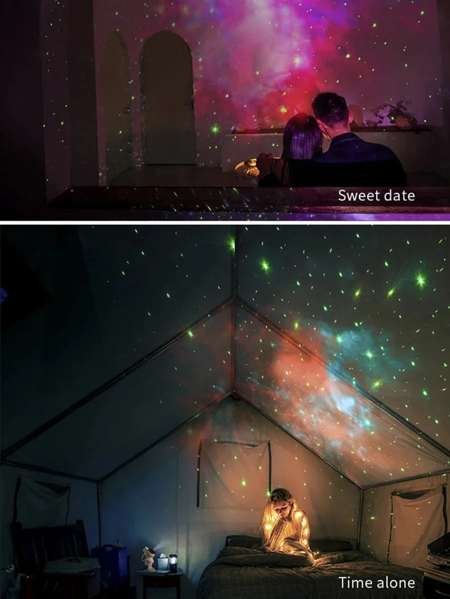 Kids Star Projector Night Light with Remote Control 360°Adjustable Design Astronaut Nebula Galaxy Lighting for Children Adults